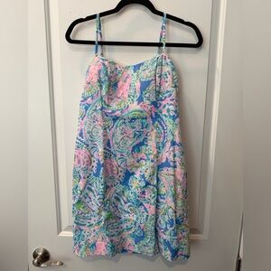 Lilly Pulitzer Pink and White Dress